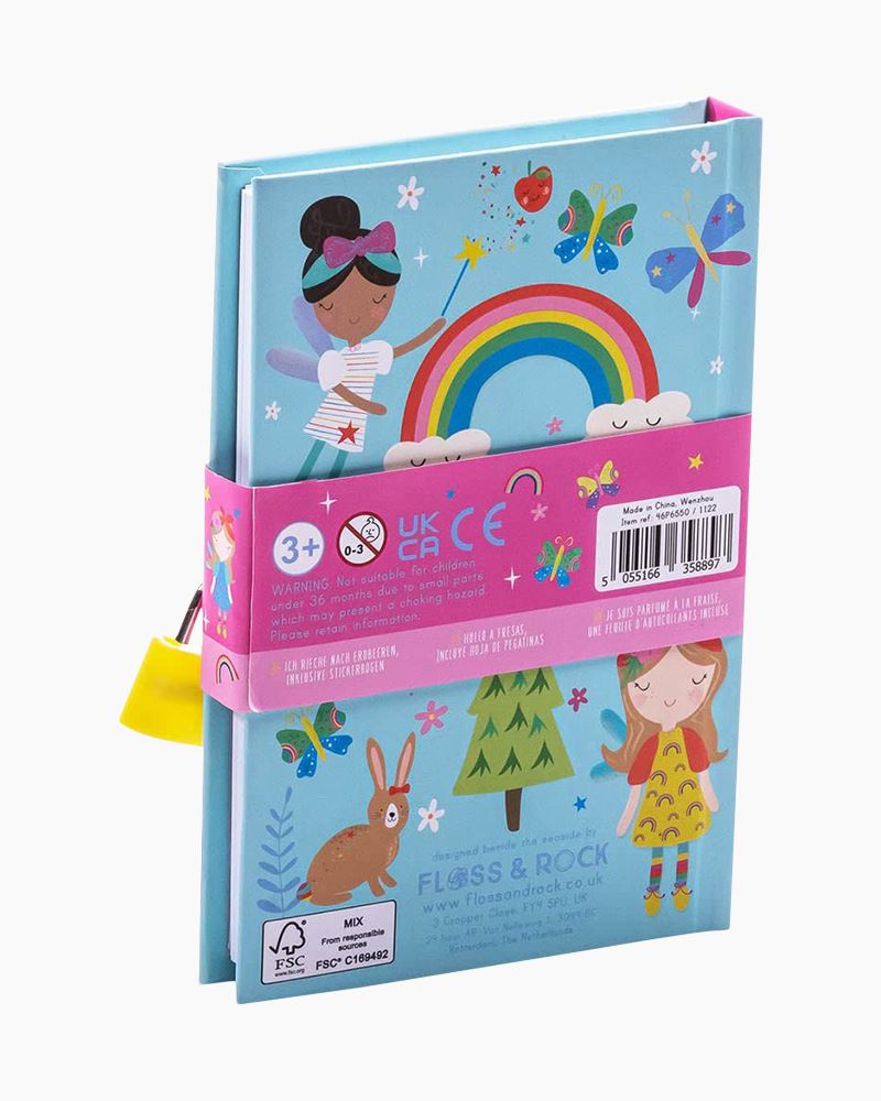 RAINBOW FAIRY MY SCENTED SECRET DIARY By FLOSS & ROCK