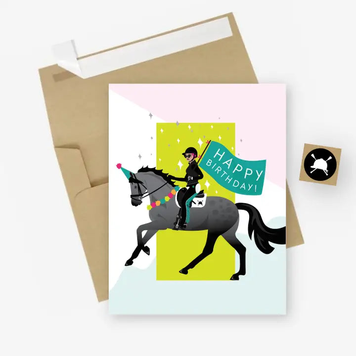Birthday Parade Greeting Card