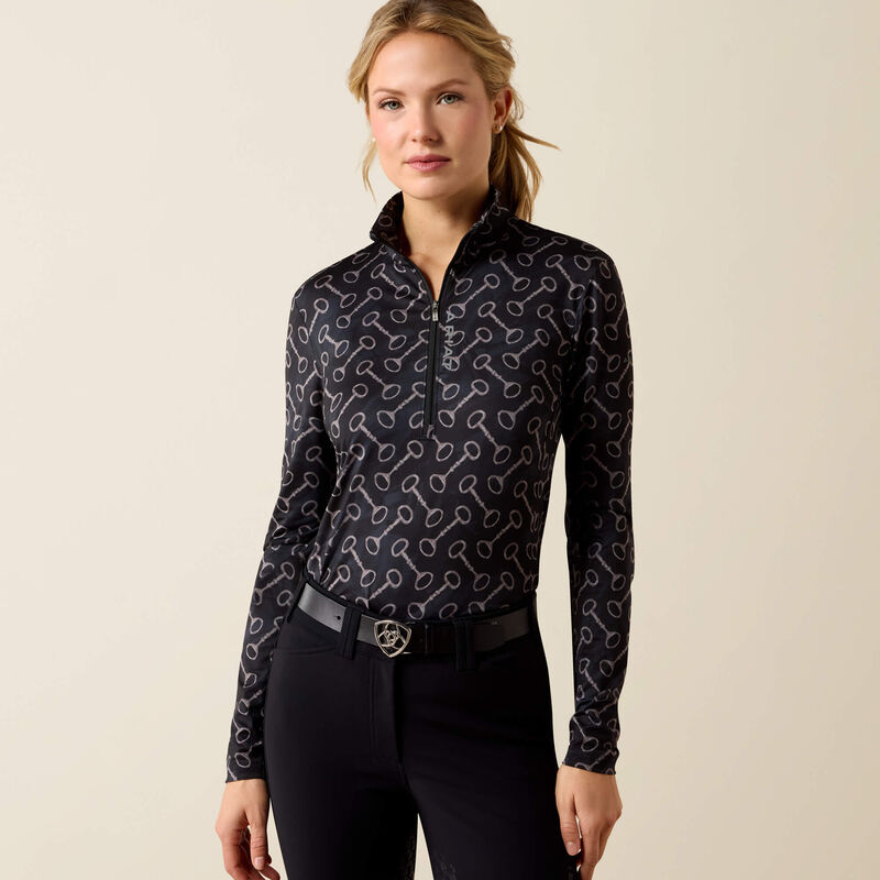 ARIAT® WOMEN’S LUNAVEIL 1/2 ZIP BASELAYER