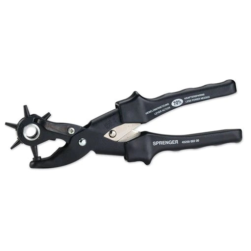 HERM SPRENGER POWER ROTATING LEATHER PUNCH