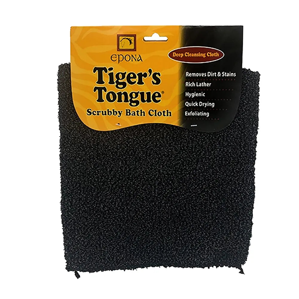TIGER'S TONGUE SCRUBBY BATH CLOTH