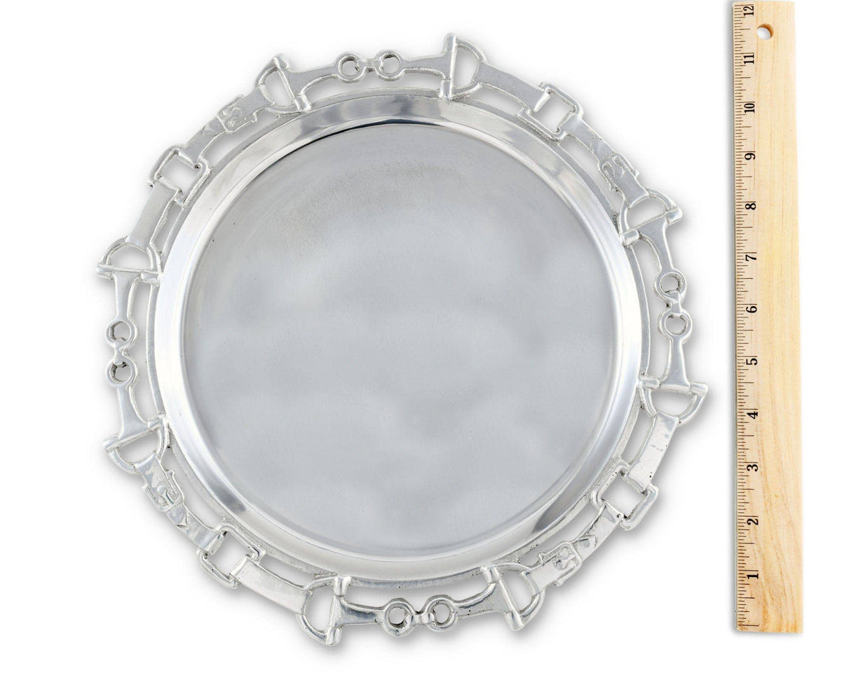 Equestrian Round Tray 12 Inch by Arthur Court