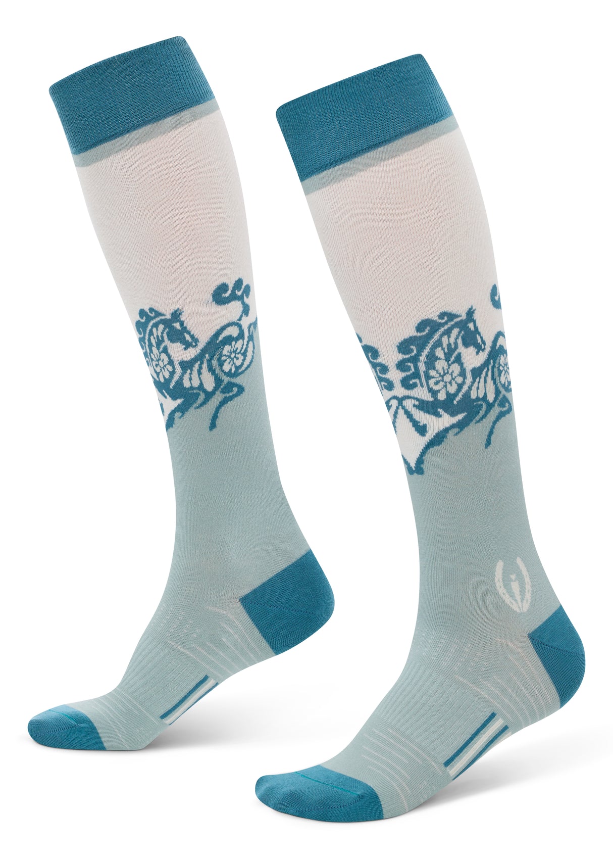 KERRITS FROLIC HORSES KNEE-HI SOCKS