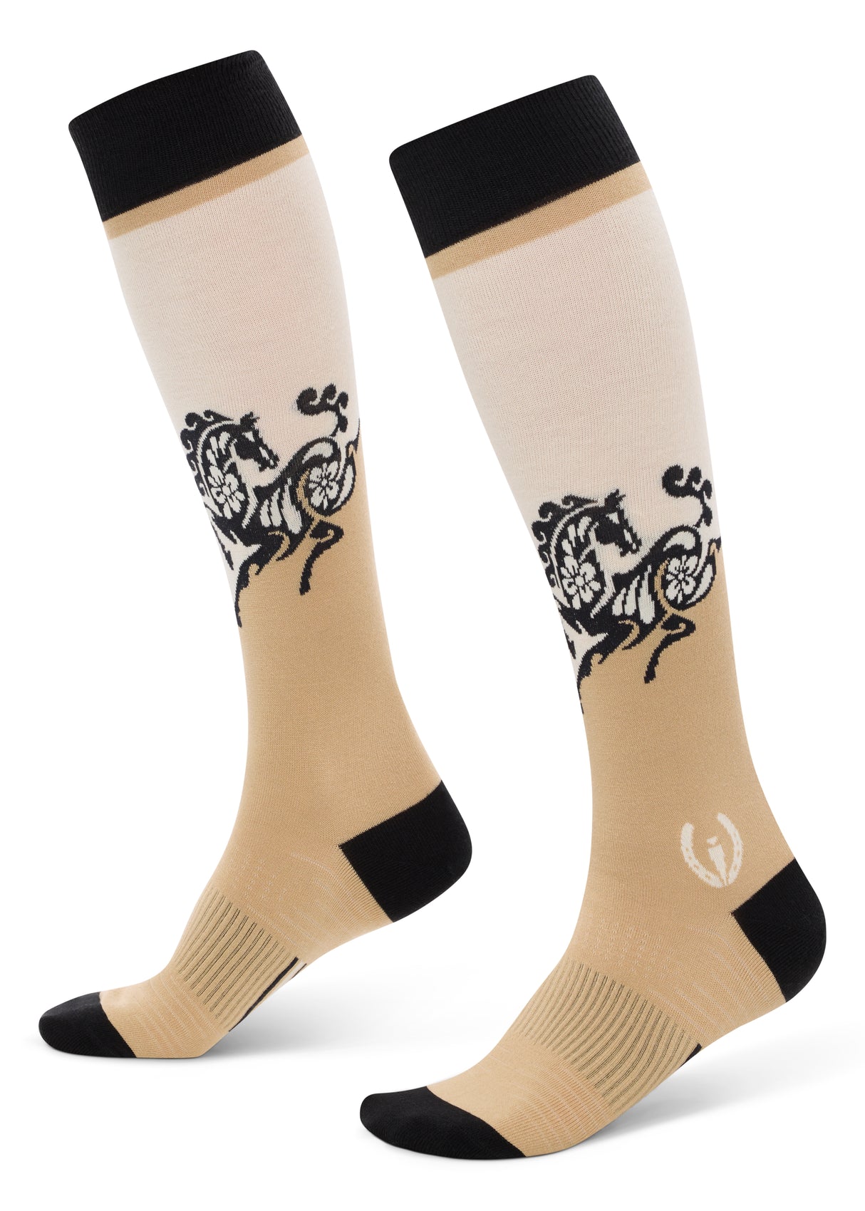 KERRITS FROLIC HORSES KNEE-HI SOCKS