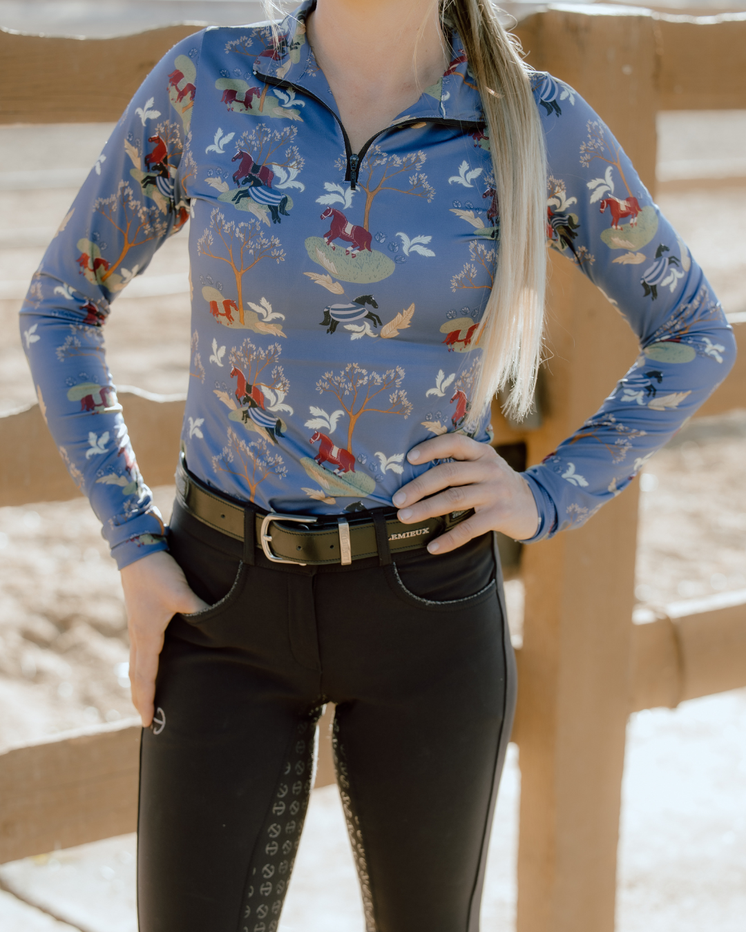 D. D. Impulsion & Straightness LYNN Long Sleeved Training Shirt