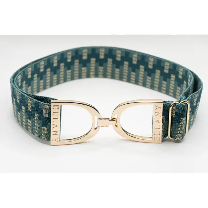 ELLANY 1.5" GOLD STIRRUP BELT