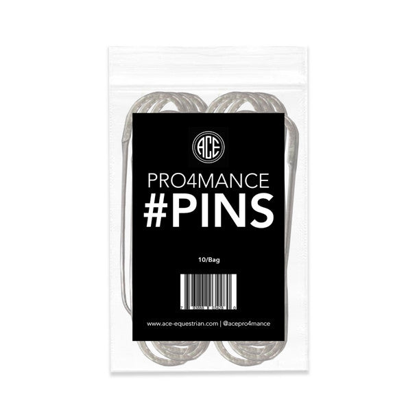 PRO4MANCE SHOW NUMBER PINS (10 PACK)