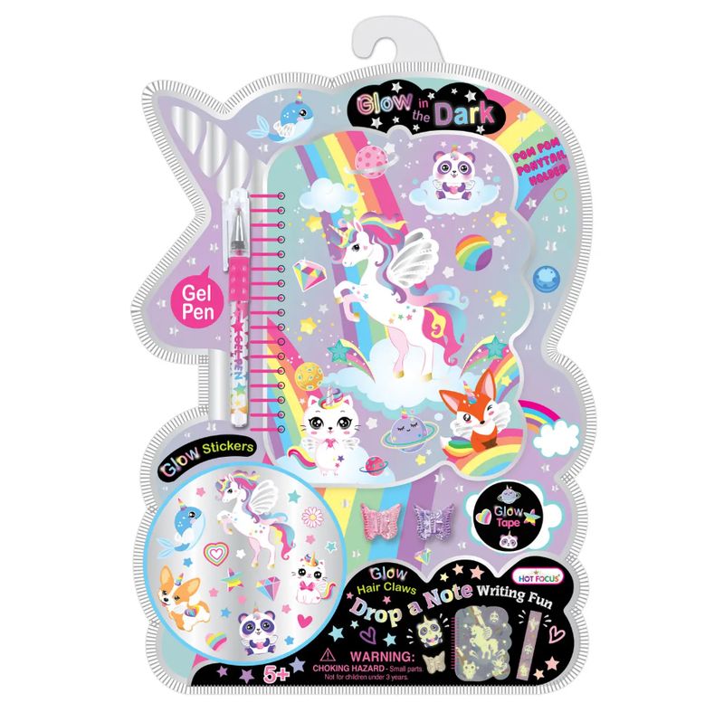 GLOW IN THE DARK WRITING SET