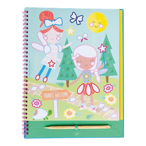 RAINBOW FAIRY FOIL & PLAY By FLOSS & ROCK