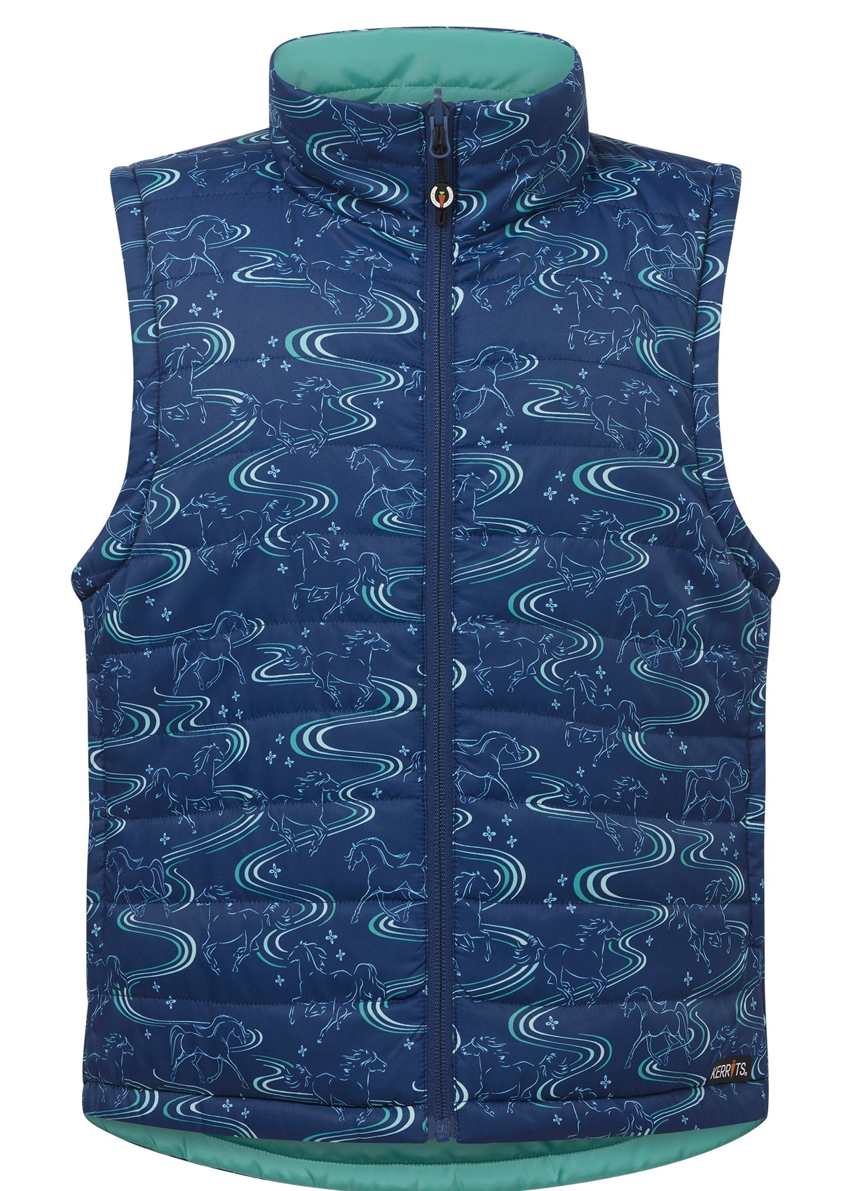 KERRITS KIDS RIDE THE WIND REVERSIBLE VEST