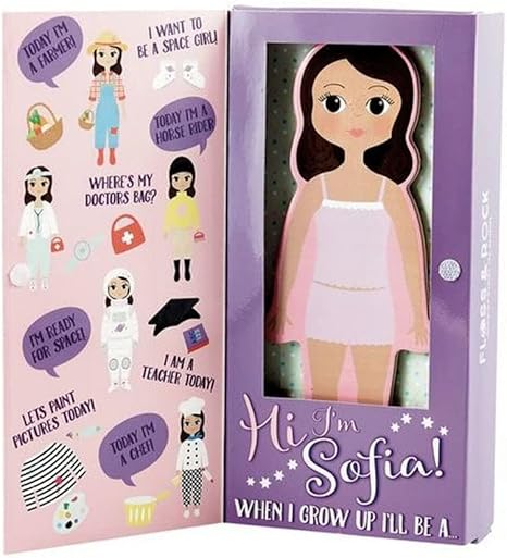 SOPHIA MAGNETIC DRESS UP CHARACTER By FLOSS & ROCK