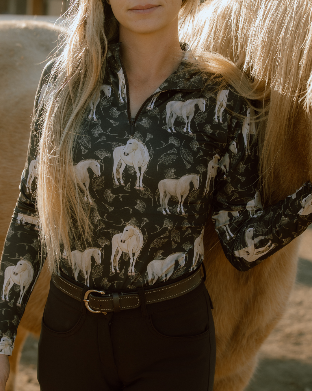 D. D. Connection Collection SHELBY Long Sleeved Training Shirt