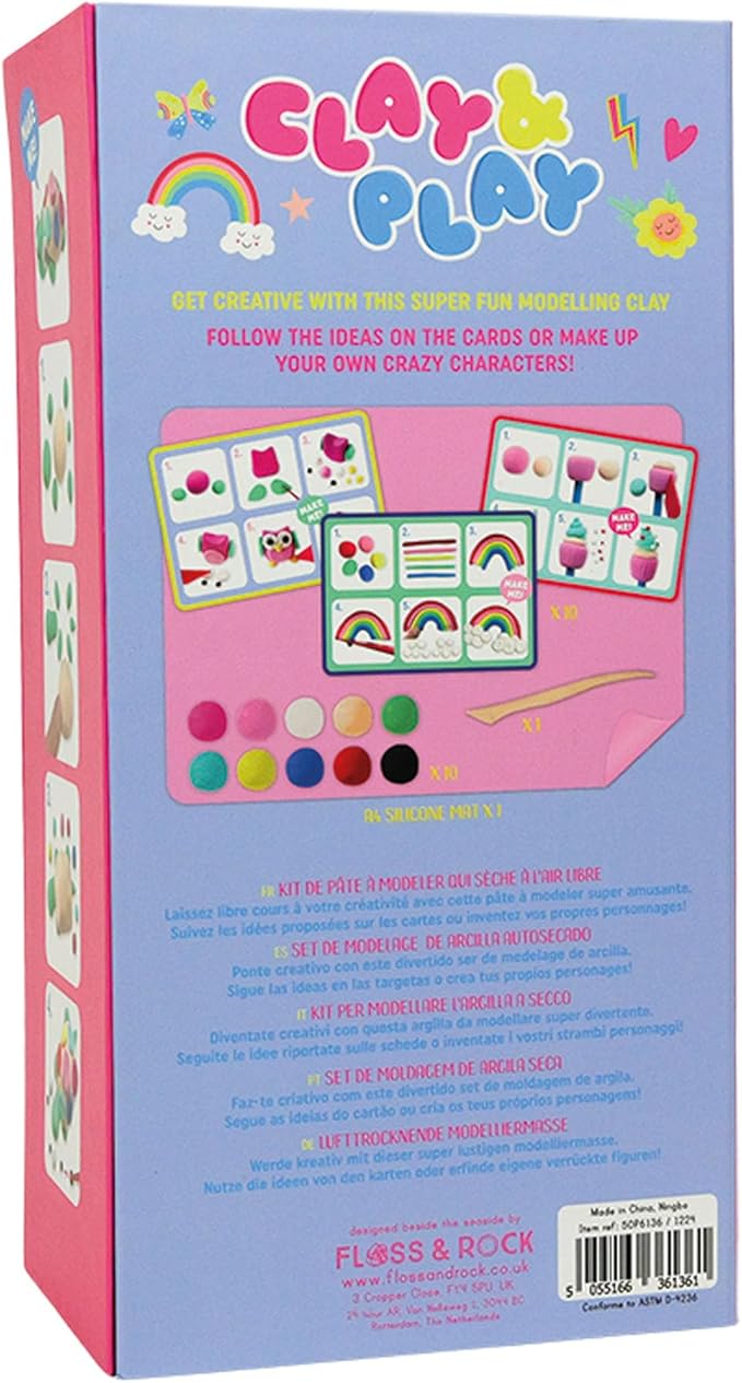 RAINBOW FAIRY CLAY & PLAY By FLOSS & ROCK