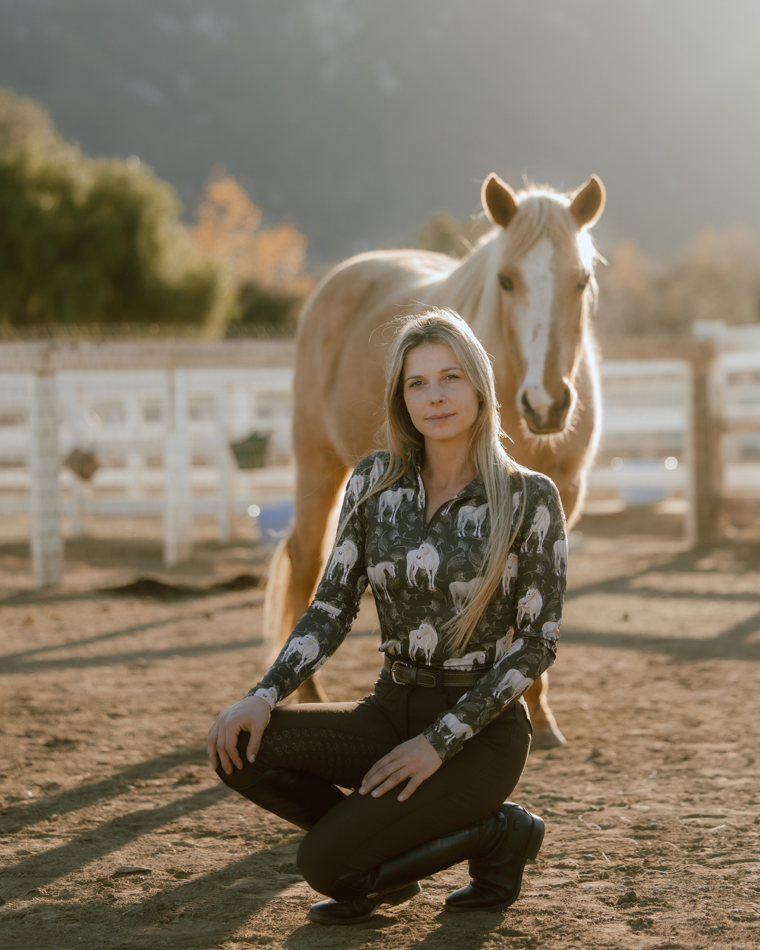 D. D. Connection Collection SHELBY Long Sleeved Training Shirt