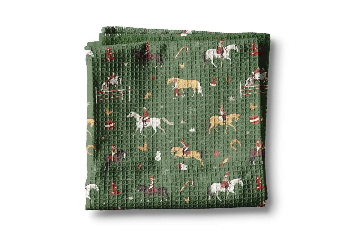 Kitchen Towel -Christmas Horse