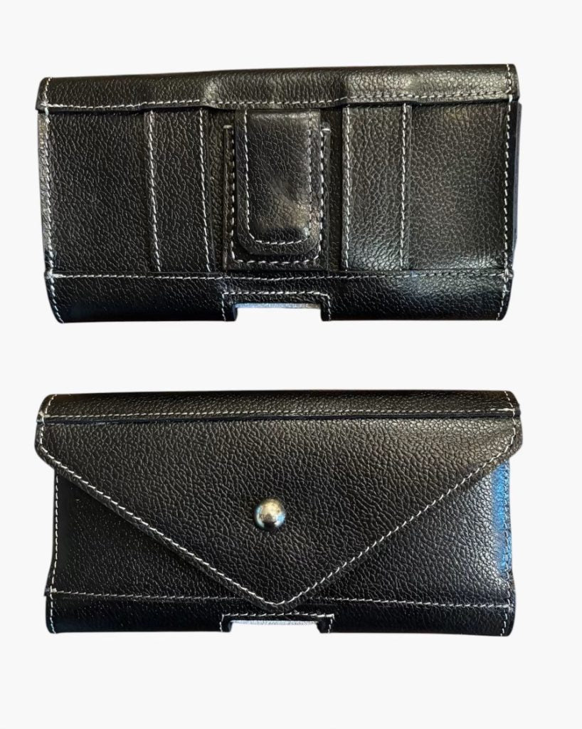 KUNKLE LUXURY BELT PHONE CASE-BLACK