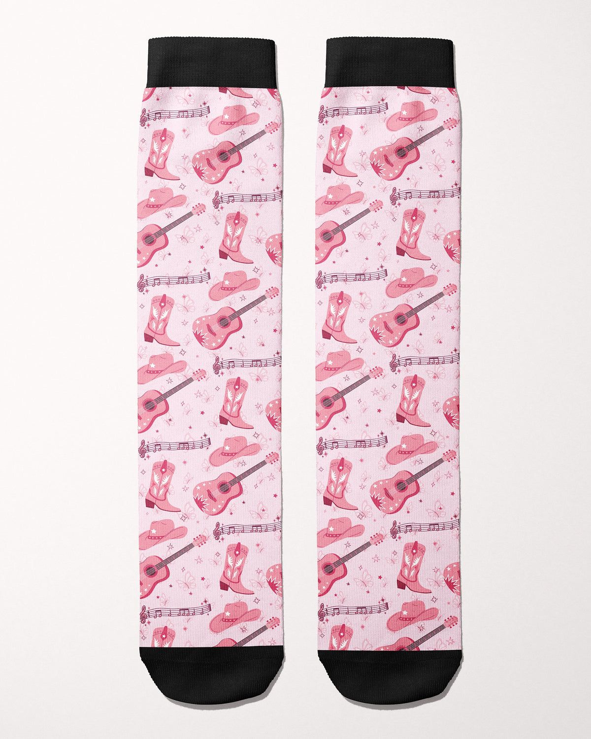 "DOLLY FOREVER" Special Edition D & S Tall Boot Socks