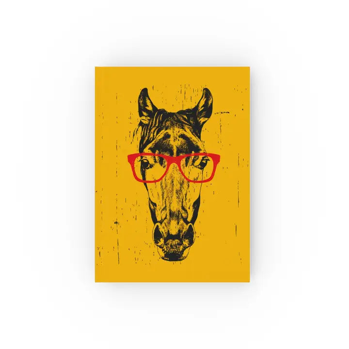 "HORSE IN GLASSES" JOURNAL