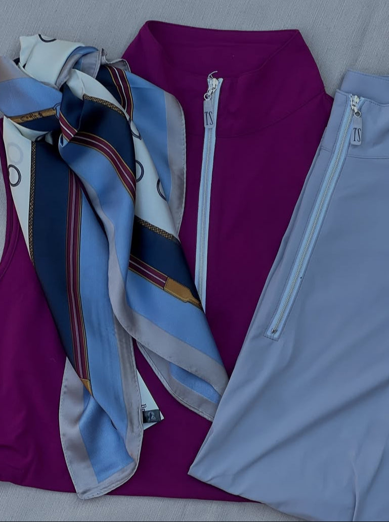 THE TAILORED SPORTSMAN ICEFIL® SLEEVELESS ZIP TOP