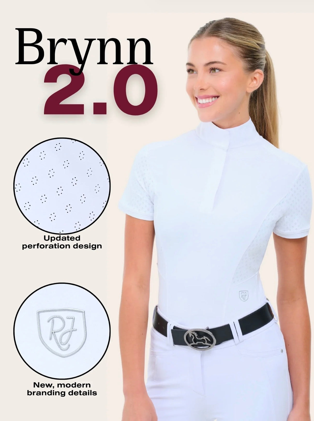 R.J. CLASSICS BRYNN 2.0 SHORT SLEEVE SHOW SHIRT