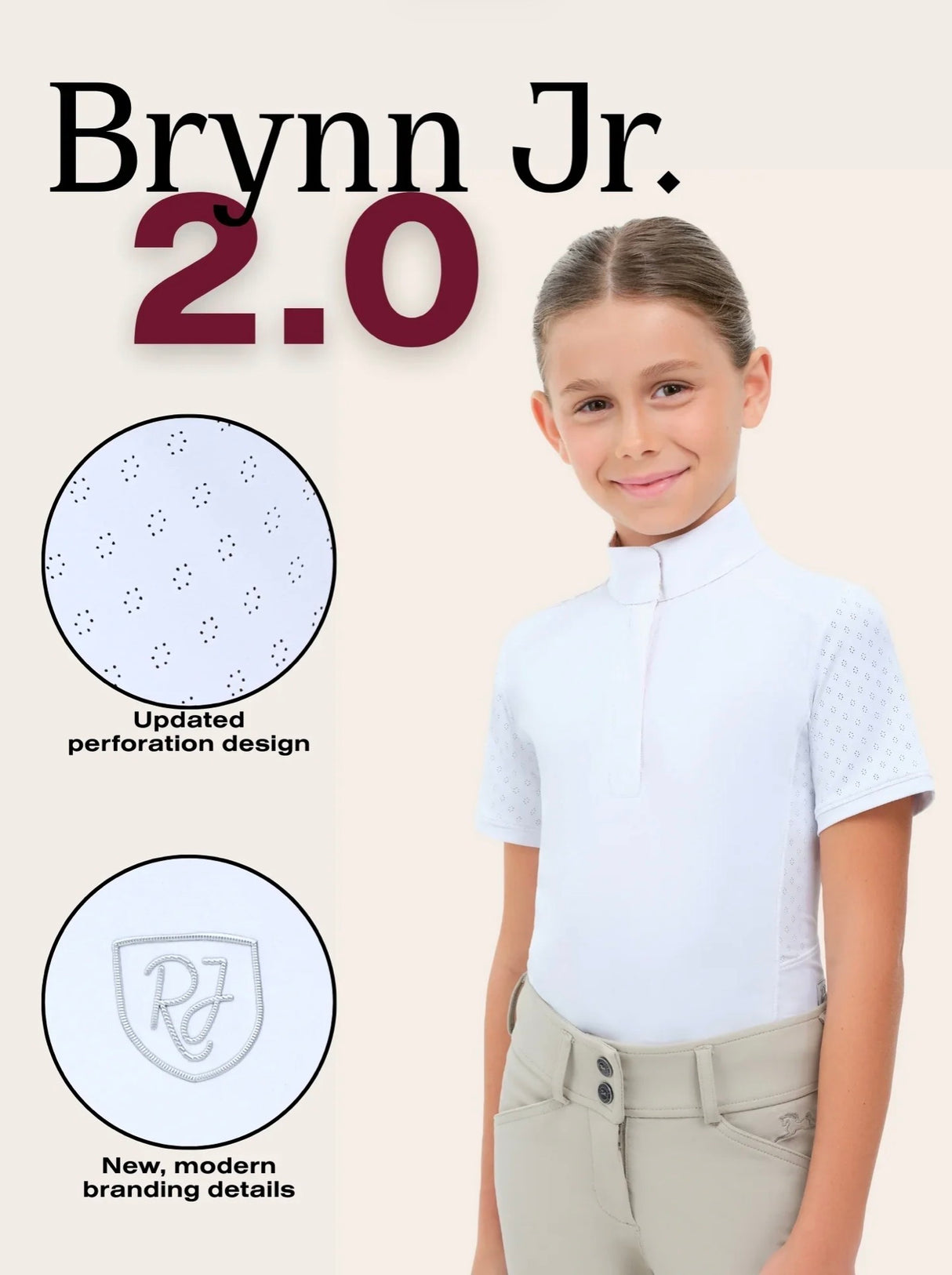 R.J. CLASSICS BRYNN JR 2.0 SHORTSLEEVE SHOW SHIRT