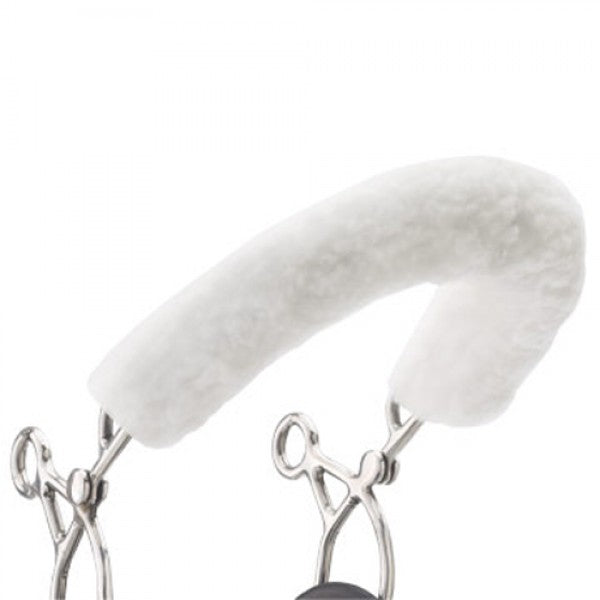 CENTAUR SYNTHETIC FLEECE HOOK & LOOP HACKAMORE NOSEBAND COVER