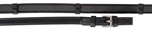 NUNN FINER SURE GRIP REINS W/STOPS