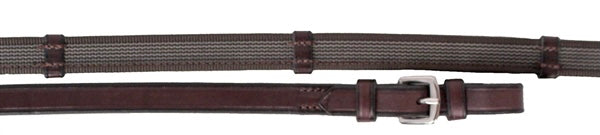 NUNN FINER SURE GRIP REINS W/STOPS