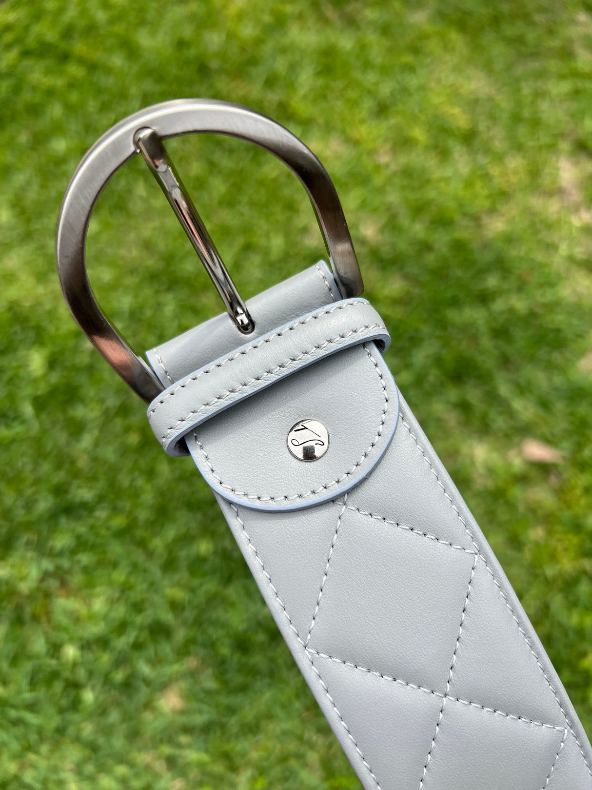 THE TAILORED SPORTSMAN QUILTED LEATHER C BELT