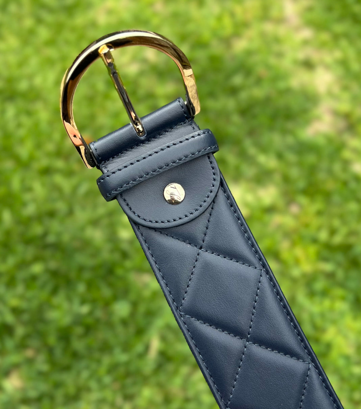 THE TAILORED SPORTSMAN QUILTED LEATHER C BELT