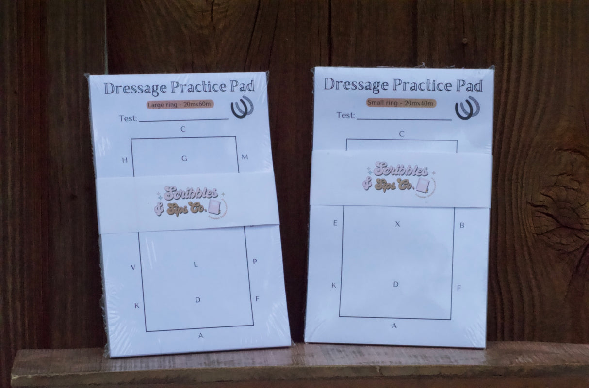DRESSAGE NOTEPADS