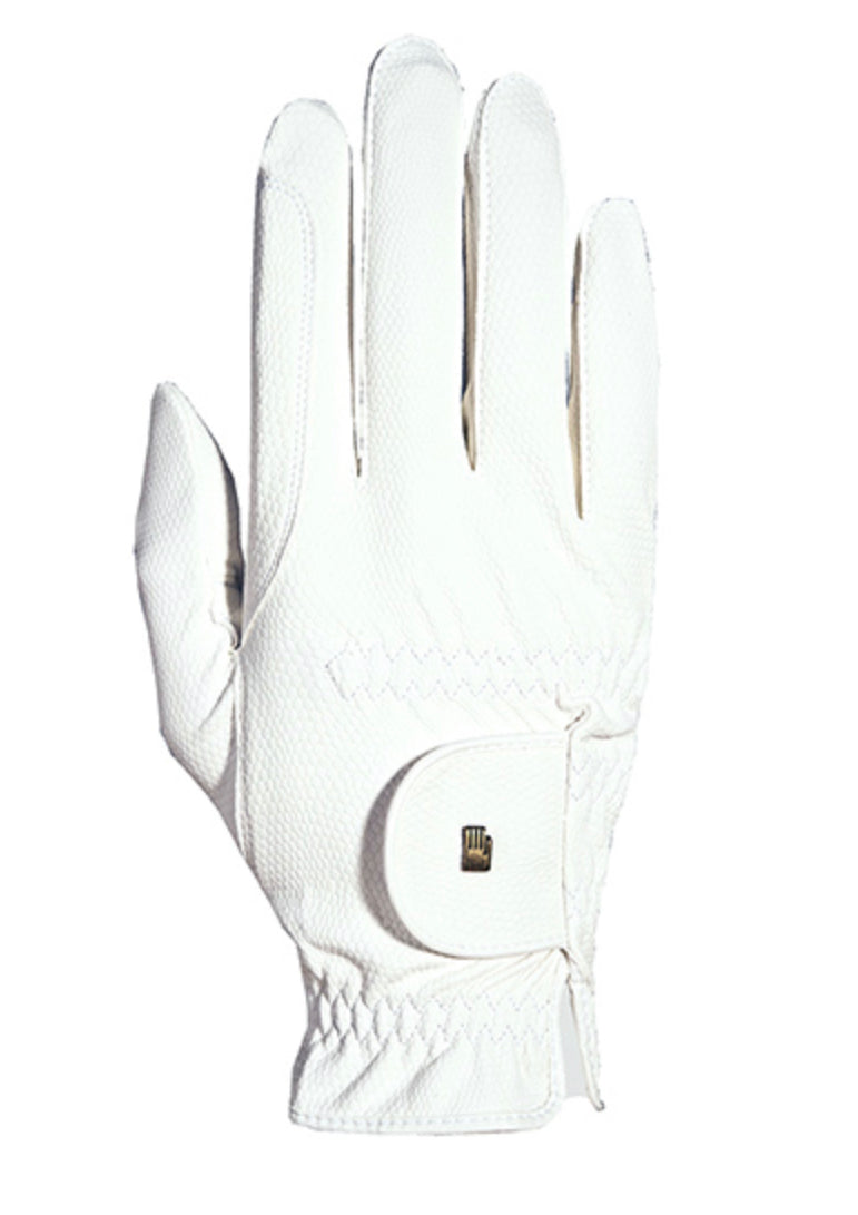 ROECKL ROECK-GRIP RIDING GLOVE - WHITE