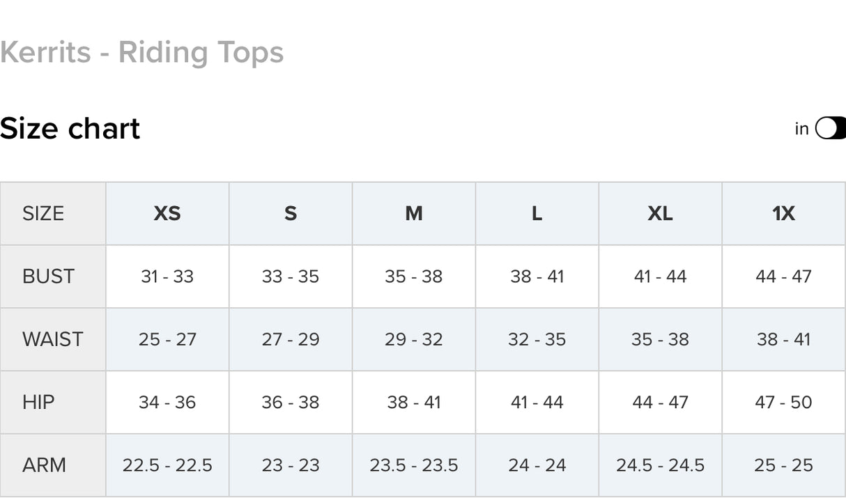 KERRITS AFFINITY® SLEEVELESS SHOW SHIRT