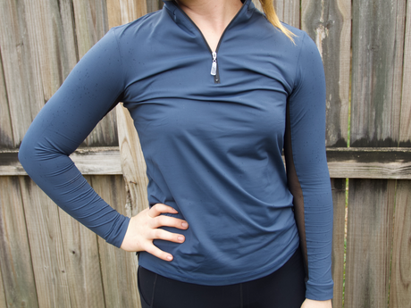 THE TAILORED SPORTSMAN ICE FIL LONG SLEEVE ZIP TOP