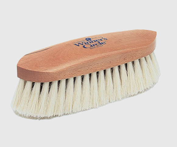 CHAMPION BRUSH WINNER'S CIRCLE IVORY POLYPROPYLENE DANDY BRUSH 7 1/2"