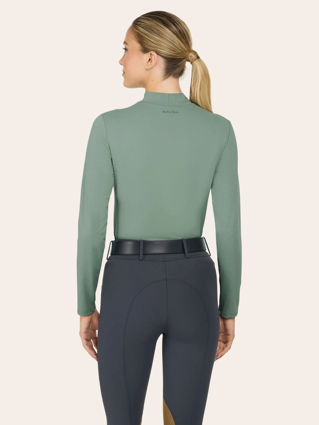 R.J. CLASSICS JEMMA MOCK NECK SHIRT