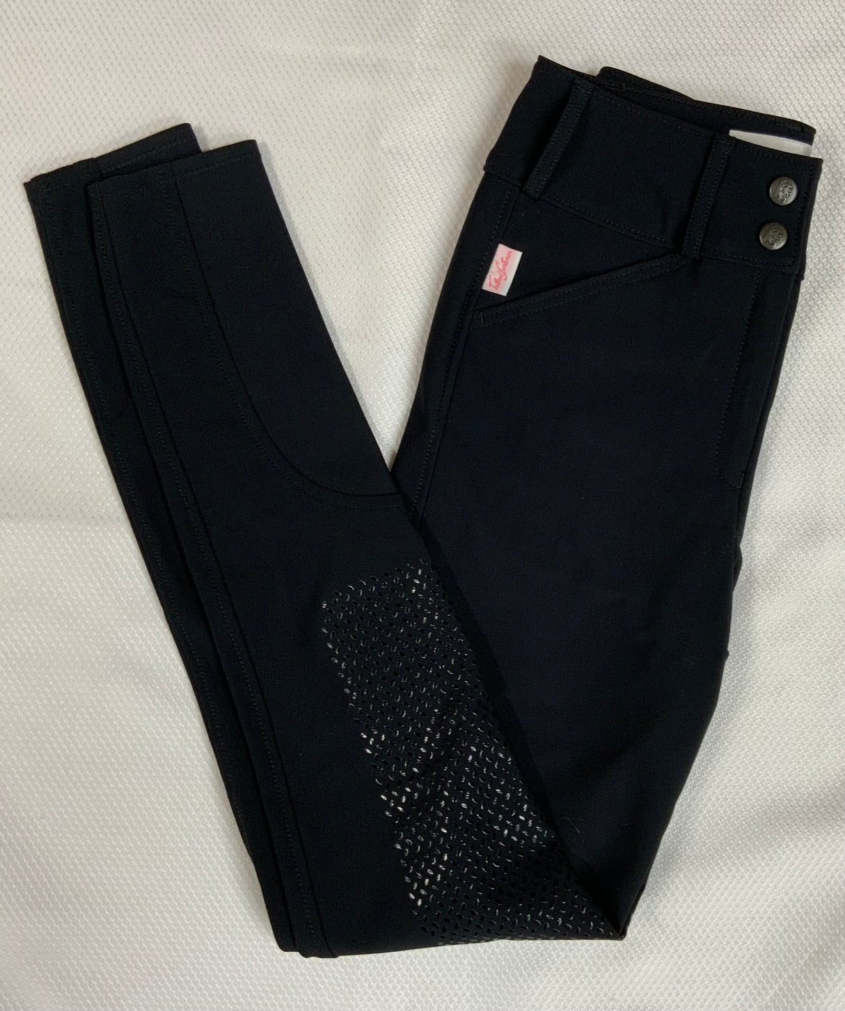 THE TAILORED SPORTSMAN LADIES TECHNO LIGHT WEIGHT MID RISE FRONT ZIP BOOT SOCK BREECH W/ SILICONE KP