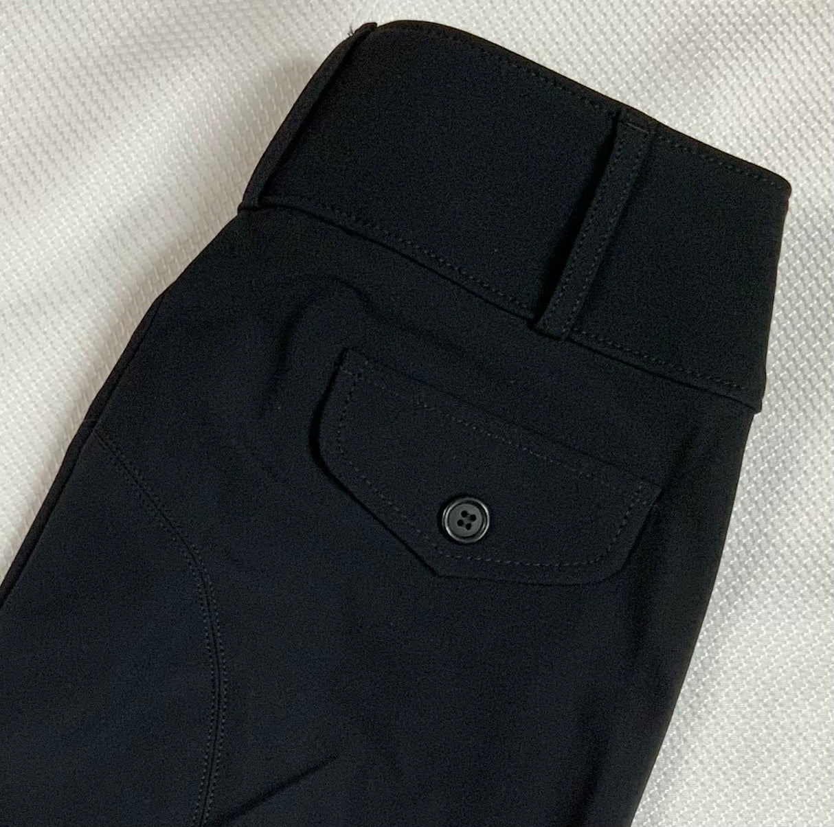 THE TAILORED SPORTSMAN LADIES TECHNO LIGHT WEIGHT MID RISE FRONT ZIP BOOT SOCK BREECH W/ SILICONE KP