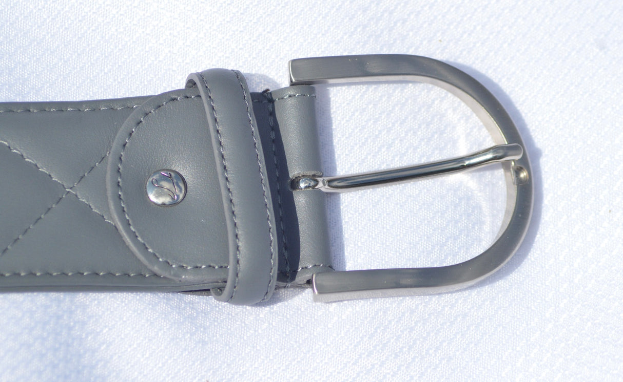 THE TAILORED SPORTSMAN QUILTED LEATHER C BELT