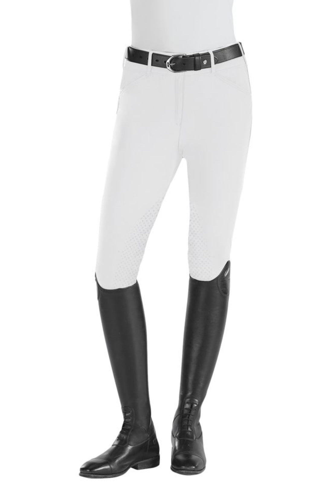 THE TAILORED SPORTSMAN LADIES TECHNO MEDIUM WEIGHT MID RISE FRONT ZIP BOOT SOCK BREECH W/ SILICONE KP