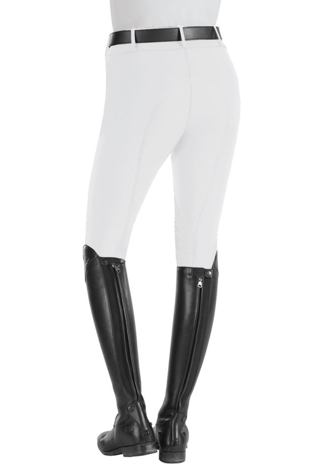 THE TAILORED SPORTSMAN LADIES TECHNO MEDIUM WEIGHT MID RISE FRONT ZIP BOOT SOCK BREECH W/ SILICONE KP