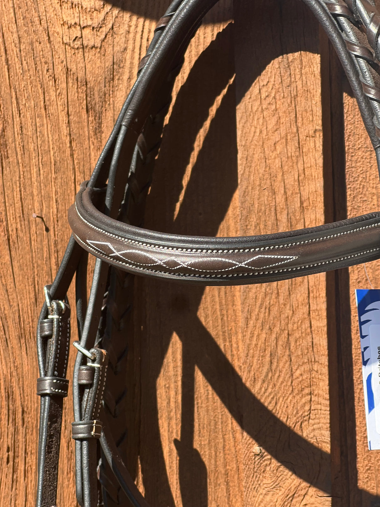 RHC PADDED FANCY STITCHED BRIDLE