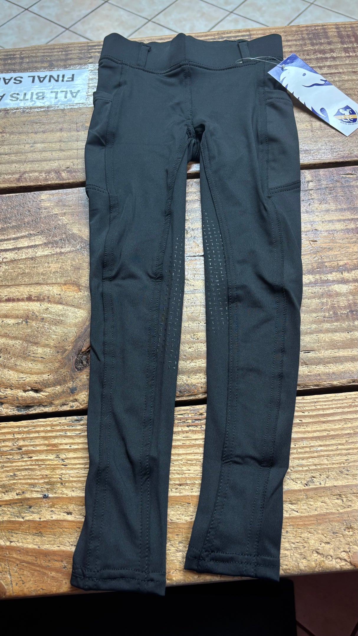 RHC YOUTH SILICONE GEL KNEE PATCH TIGHTS