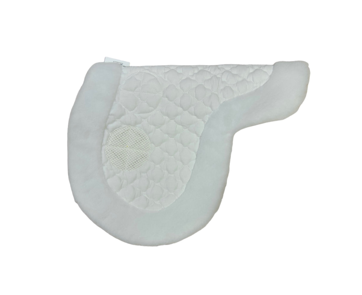 WILKER'S GRIPPER FLEECE EDGE CONTOUR SADDLE PAD