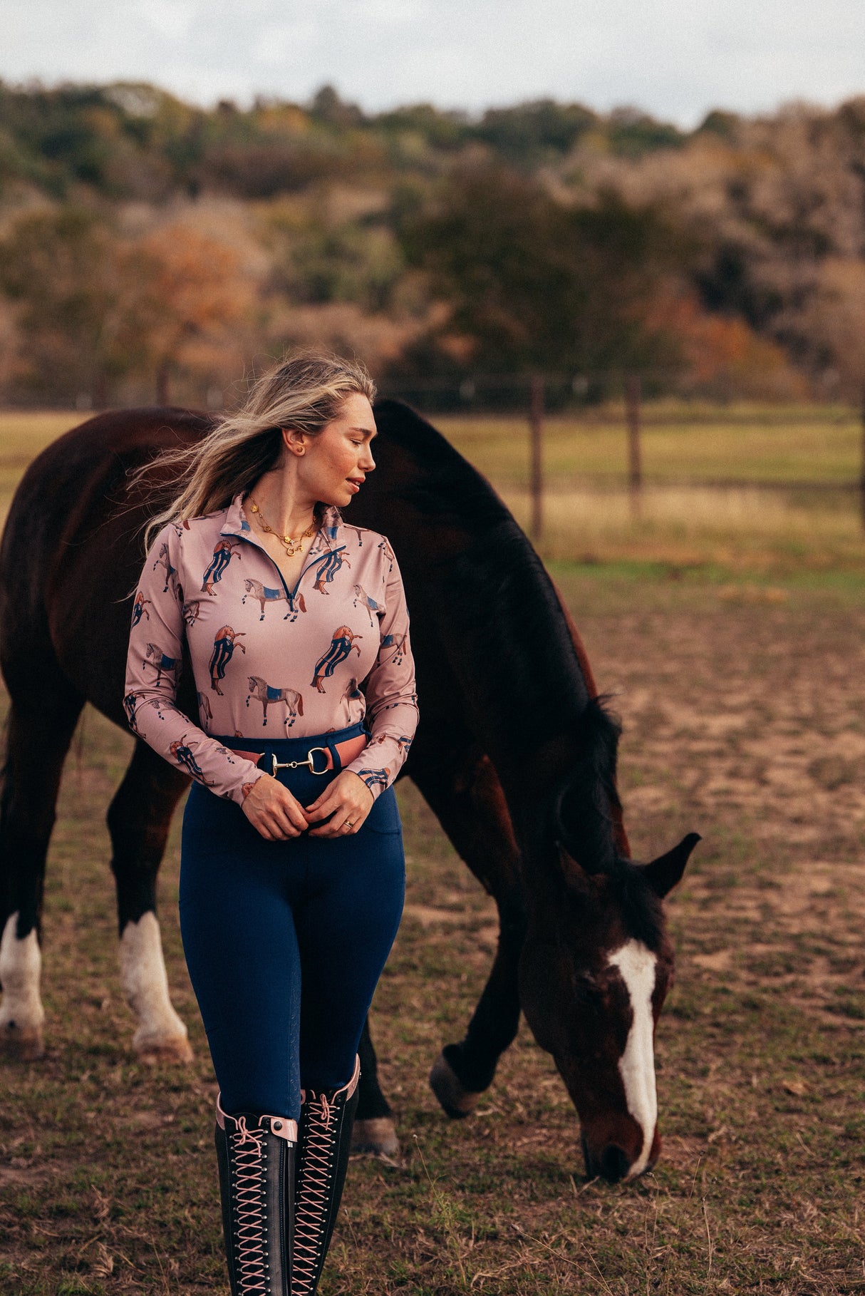 D. D. Prints With A Purpose MADELYN Long Sleeved Training Shirt