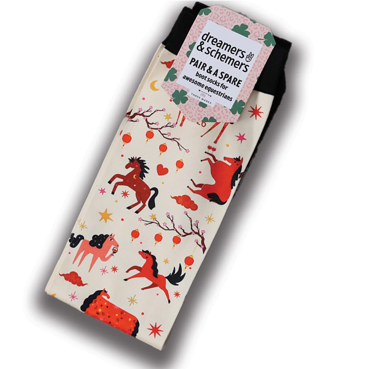 DREAMERS & SCHEMERS ORIGINAL BOOT SOCKS - PAIR & A SPARE