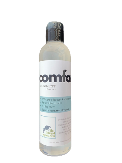 Comfort. A Liniment BY INFUSED EQUESTRIAN