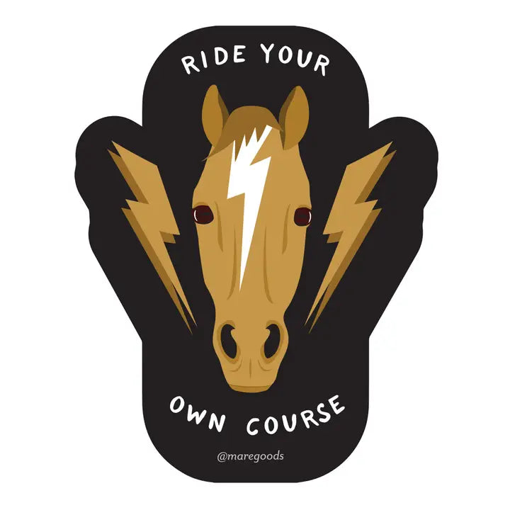 Ride Your Own Course Sticker