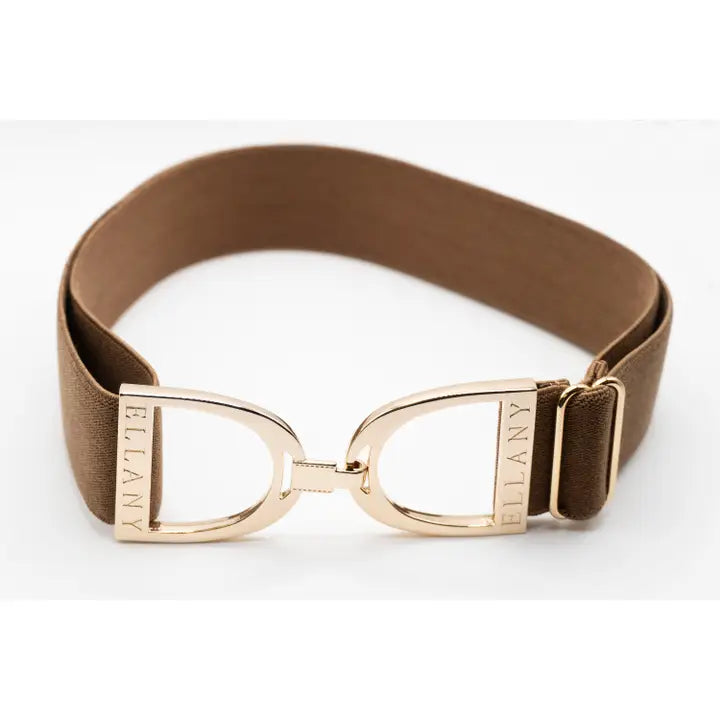 ELLANY 1.5" GOLD STIRRUP BELT