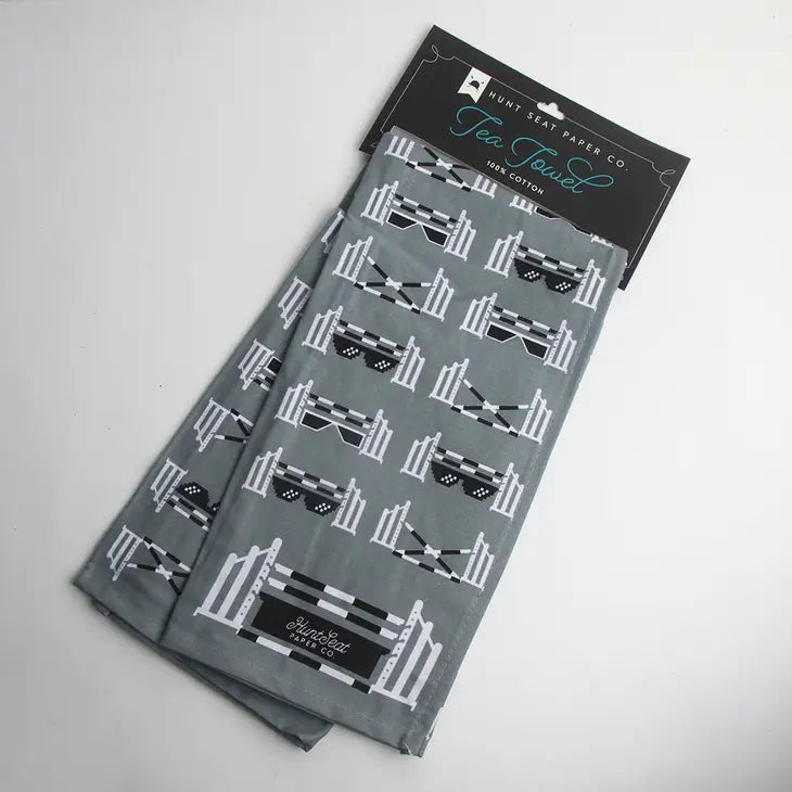 High Standards Equestrian Tea Towel